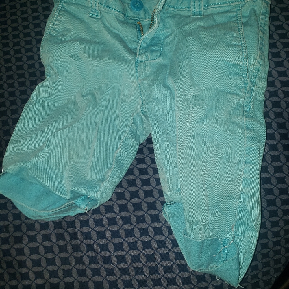 Faded Glory Teal Bermuda Shorts size 5